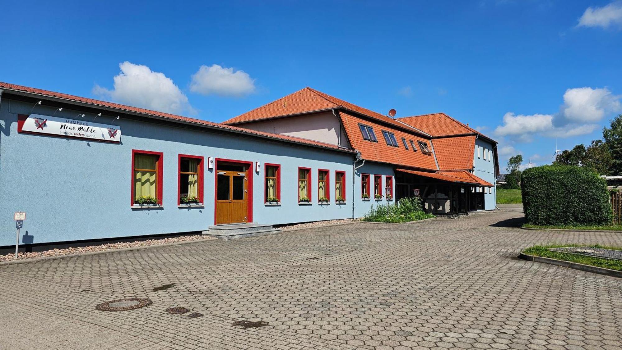 Gasthaus Neue Muehle Westhausen  Exterior foto