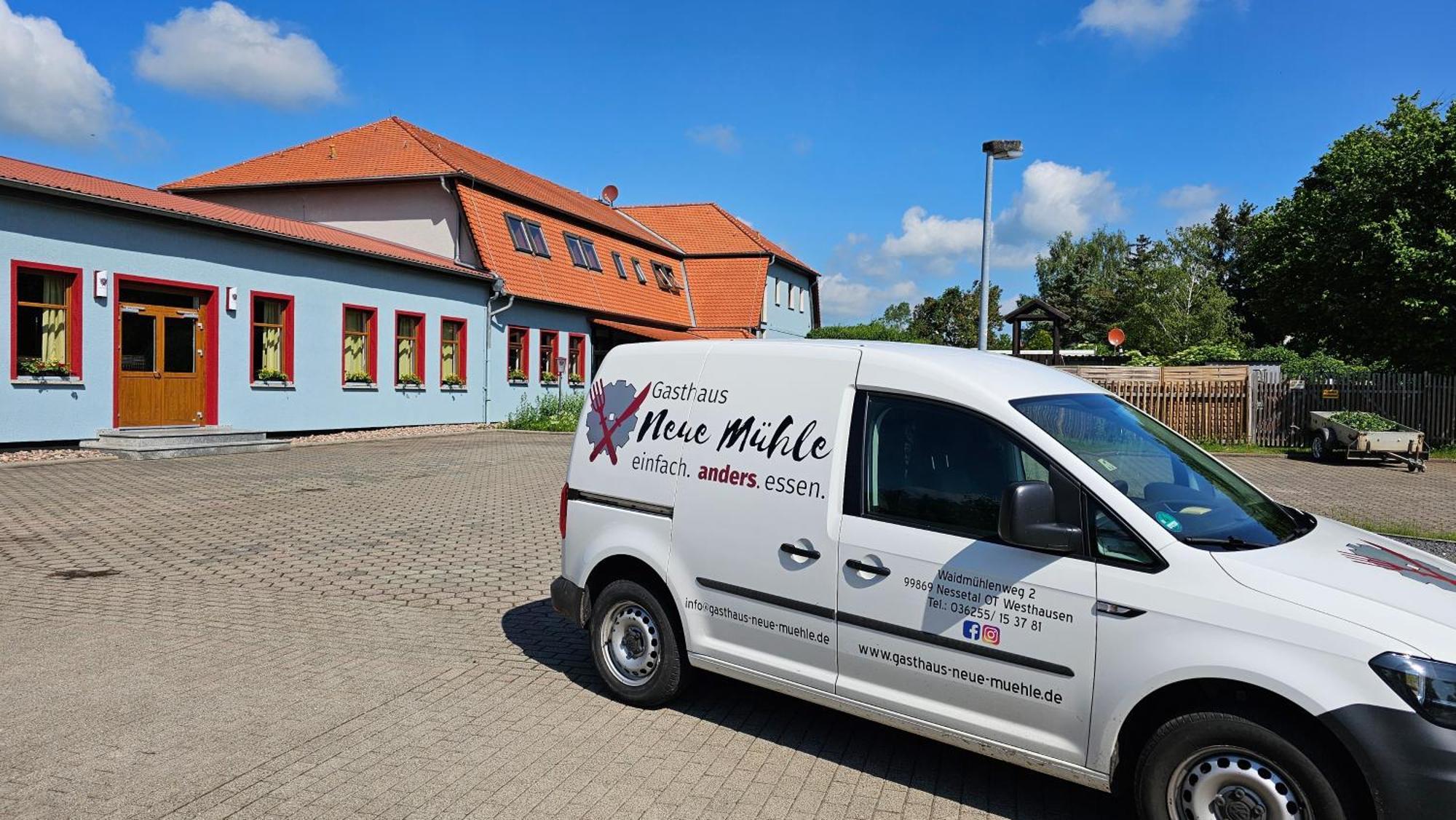 Gasthaus Neue Muehle Westhausen  Exterior foto