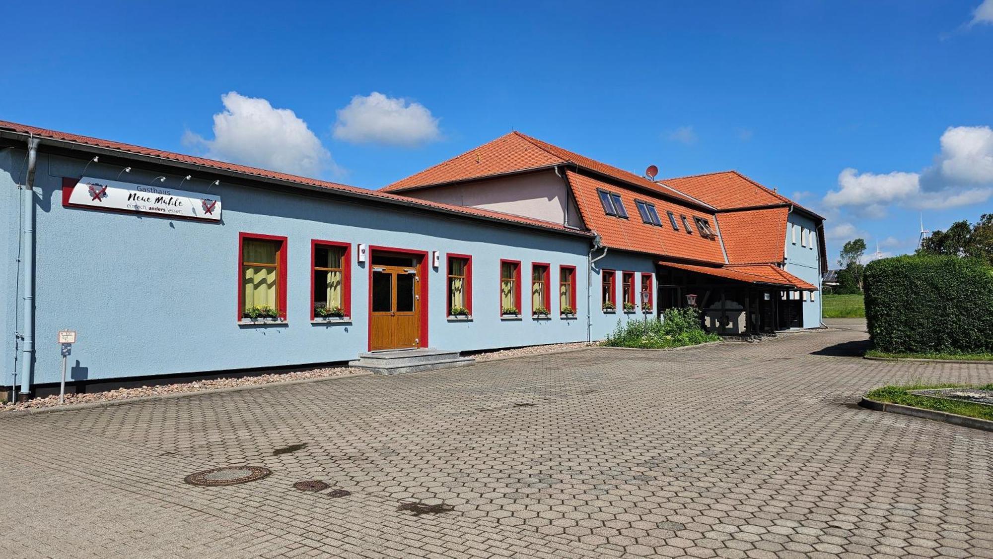 Gasthaus Neue Muehle Westhausen  Exterior foto